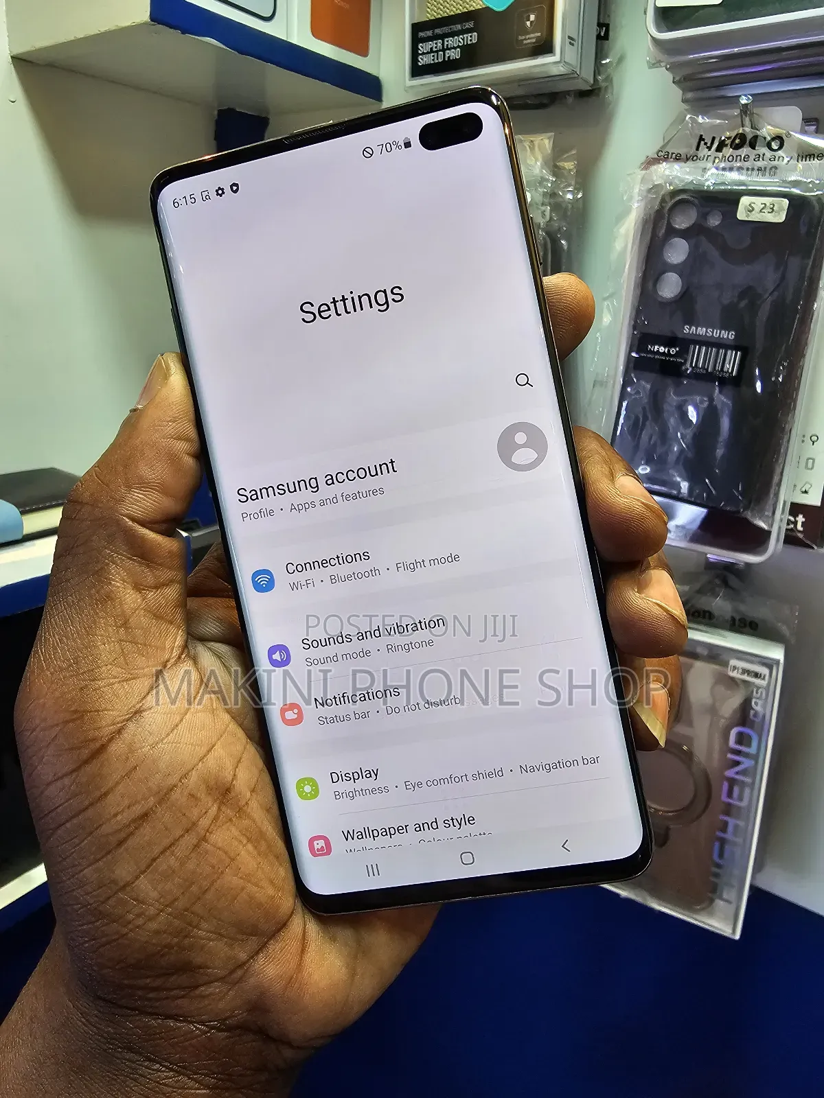 Samsung Galaxy S10 Plus 128 GB Black