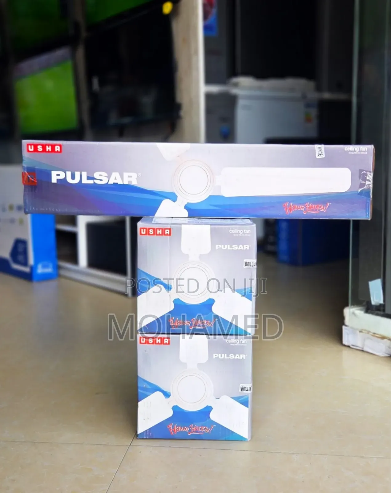  Usha Ceiling Fan – 1400 Mm (56′′)