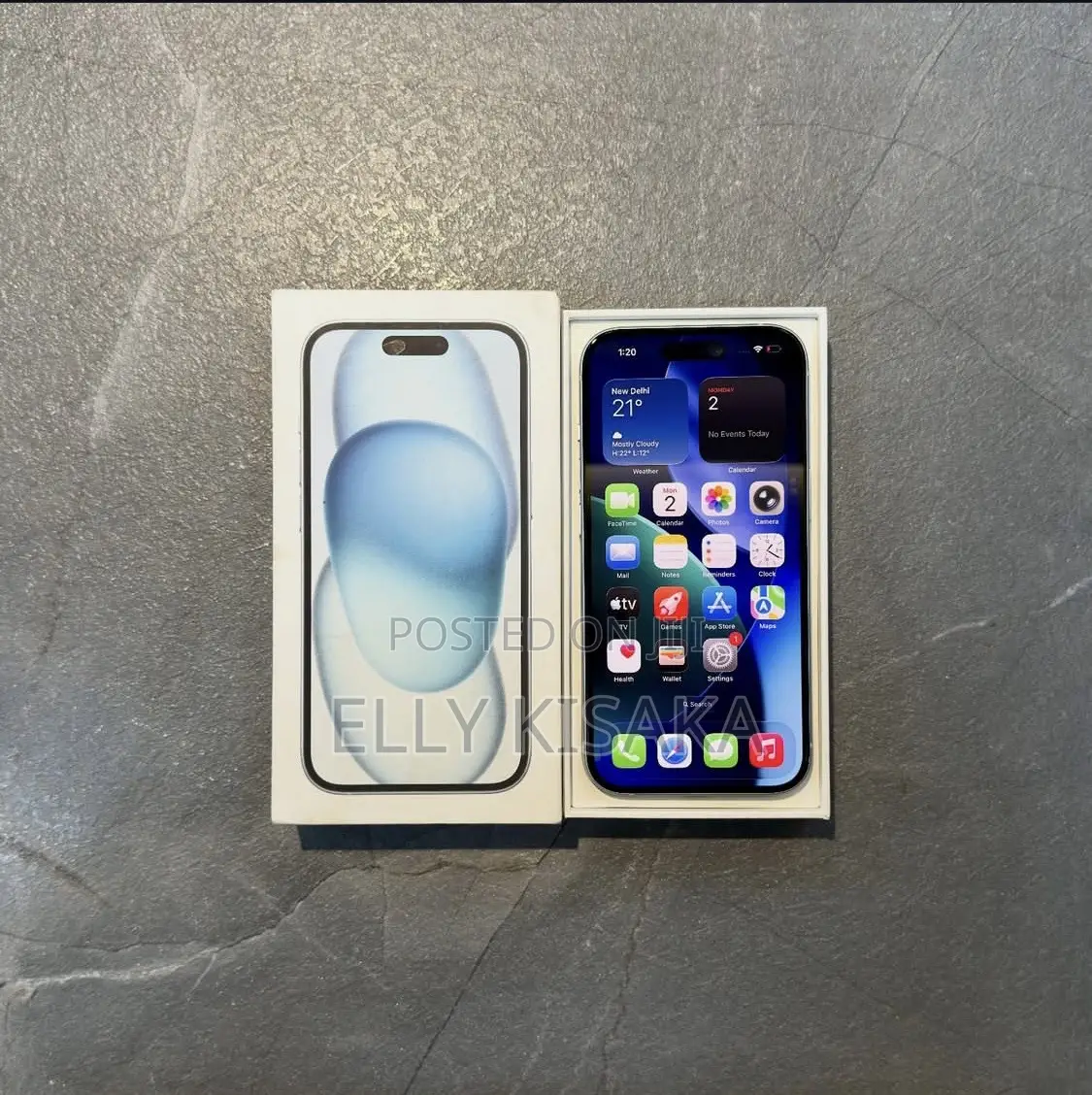 New Apple iPhone 15 128 GB White