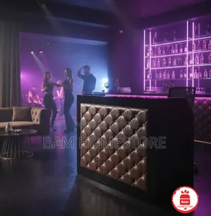 Modern Luxury Leather Tufted Counter - Kaunta Ya Kisasa Ya Reception