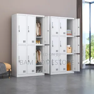 Professional Heavy-Duty 9-Door Metal Staff Locker - Secure Storage