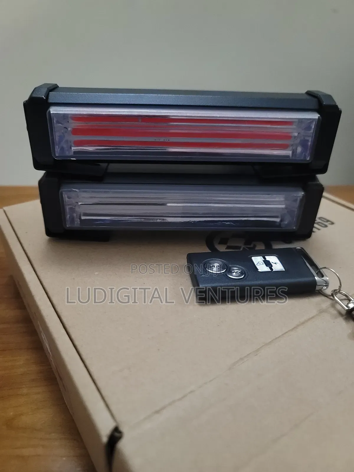 Caution Official Lights [Red Blue] + Remote Control