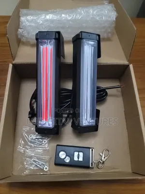 Caution Official Lights [Red Blue] + Remote Control