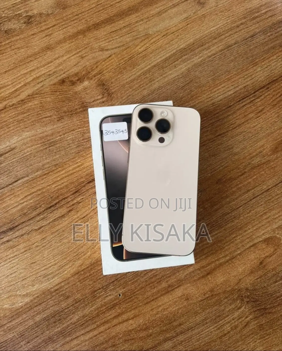 New Apple iPhone 16 Pro 256 GB Gold