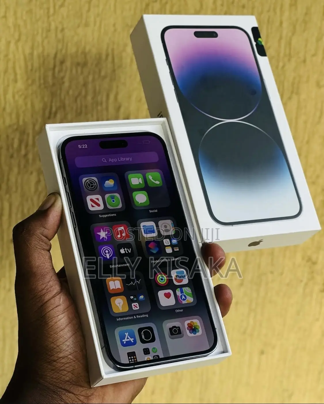 New Apple iPhone 14 Pro Max 256 GB Purple