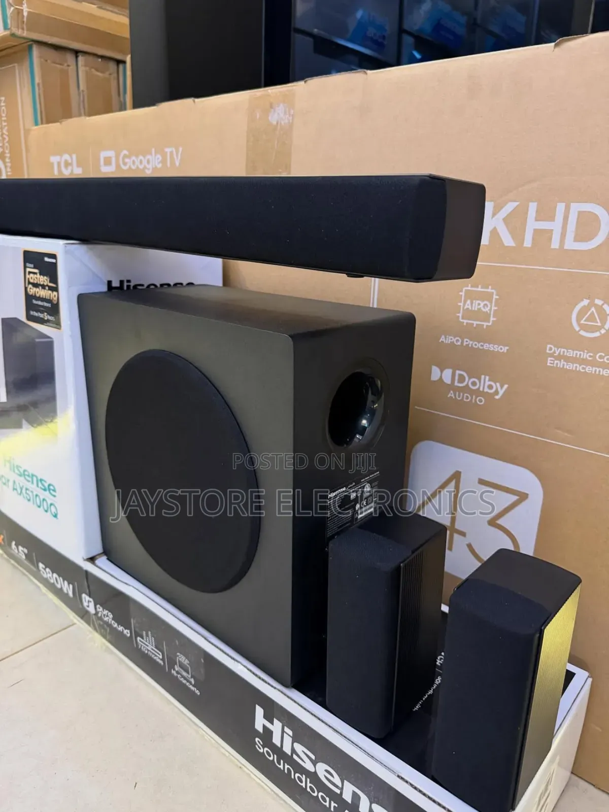 Hisense 5.1ch Soundbar – 580w Piga