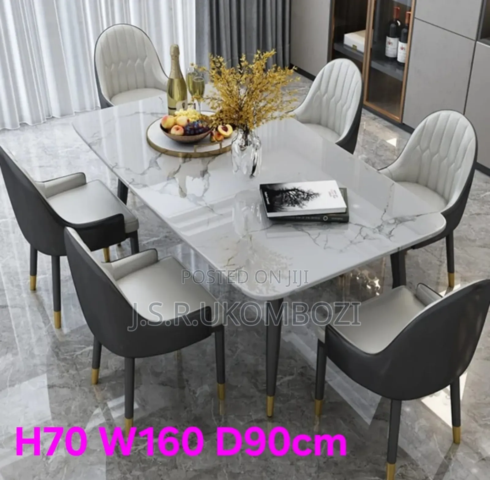 Modern Dining Table Full Set