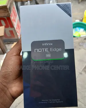 New Infinix Note Edge 256 GB Black