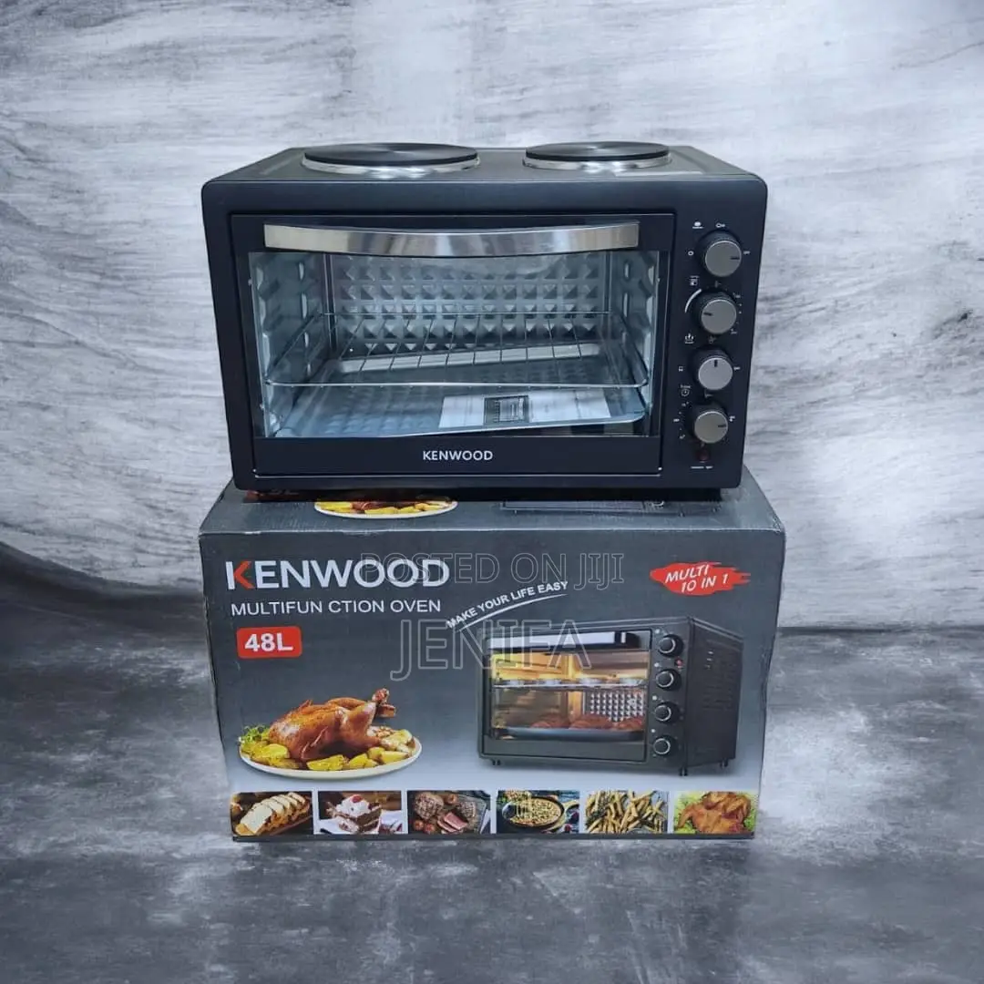 Microwave Oven With 2 Cooking Plates