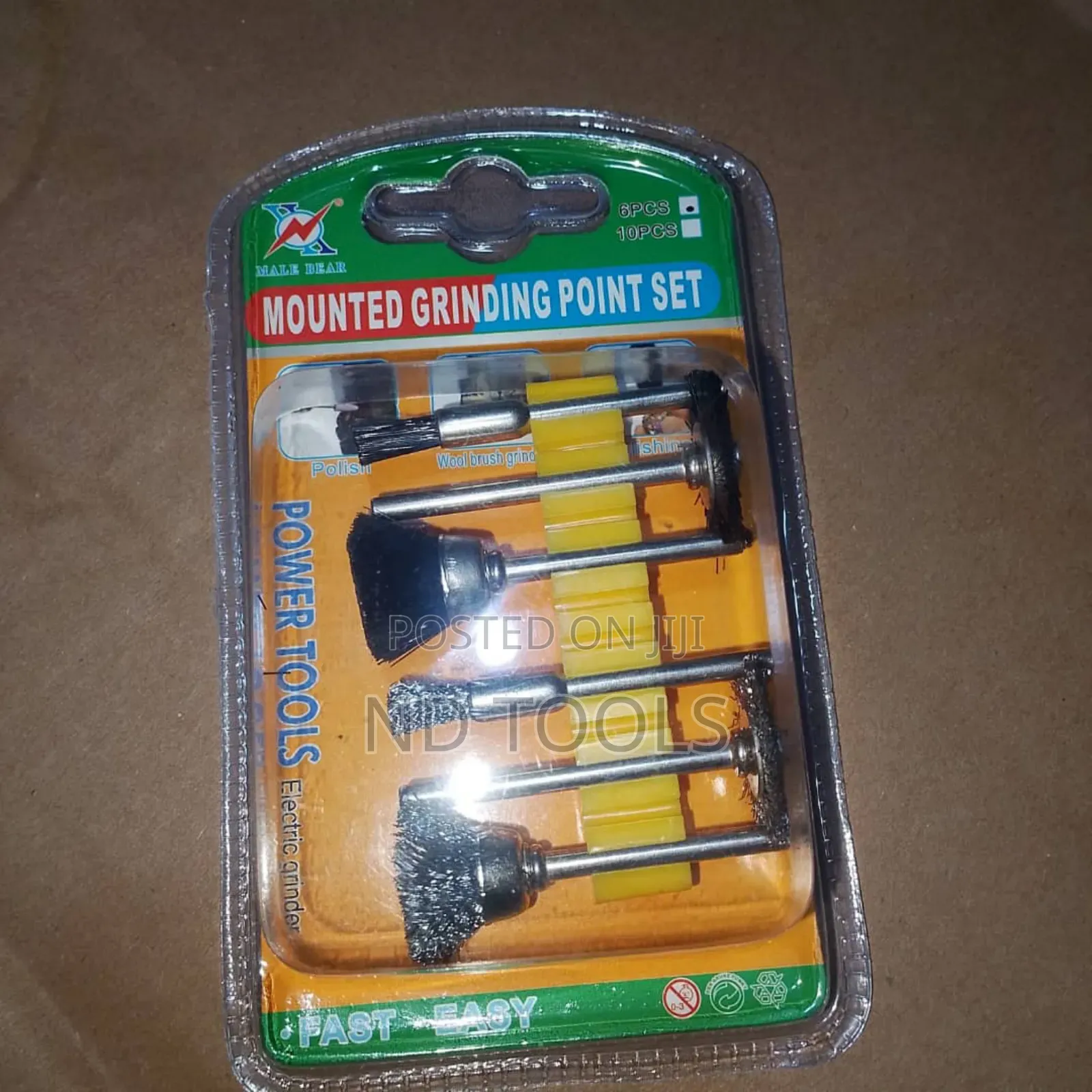 Wire Brushes Set 6pcs – Malebear