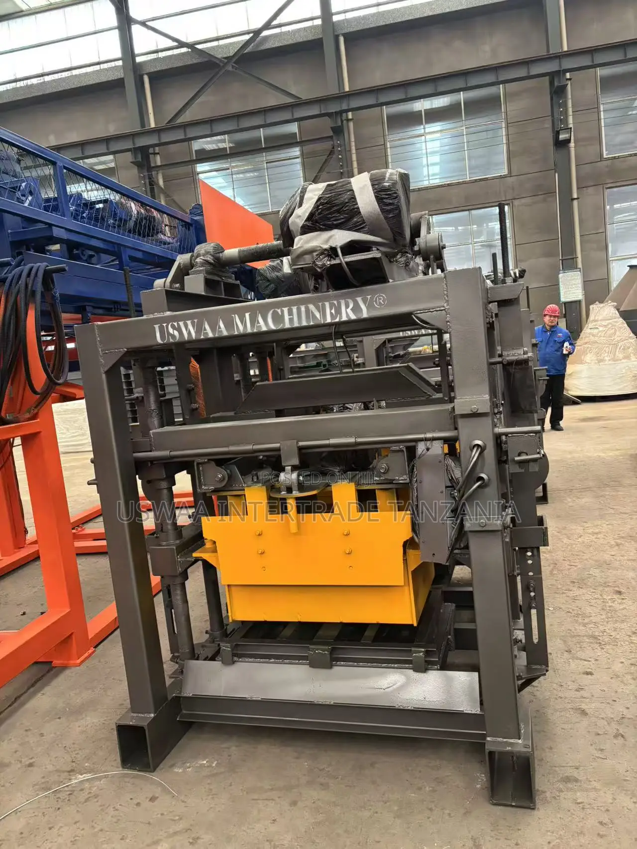 Concrete Block Machine