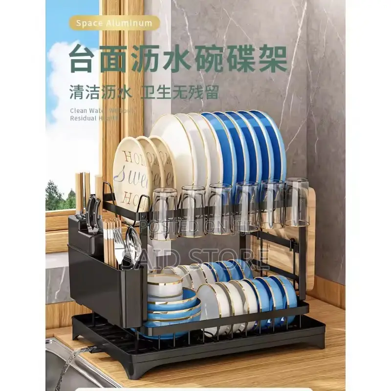 Kitchen Shelf Dishes and Dishes