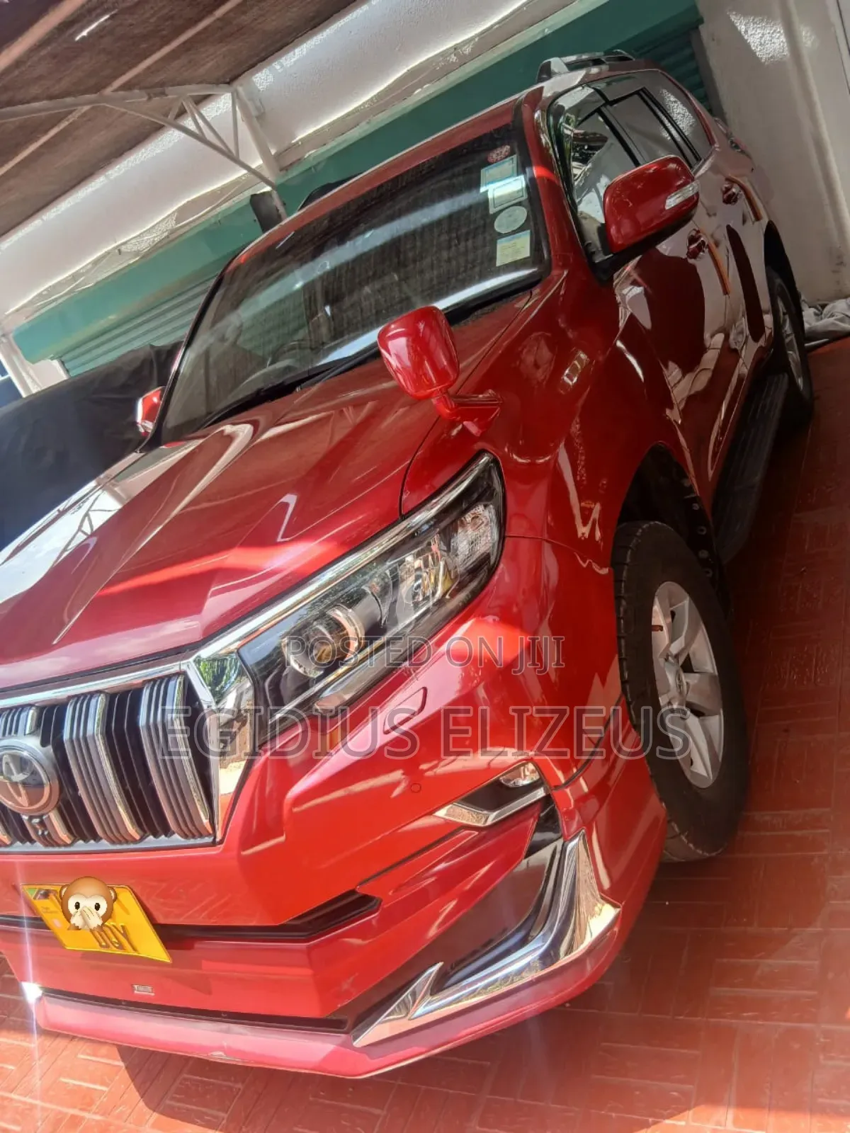 Toyota Land Cruiser Prado 2018 Red