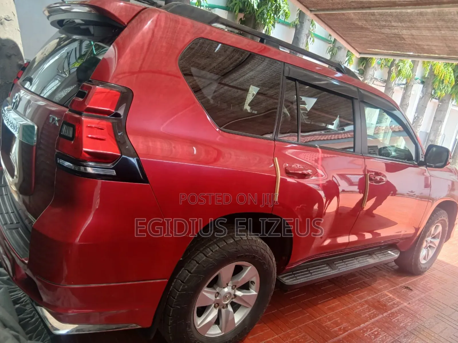 Toyota Land Cruiser Prado 2018 Red