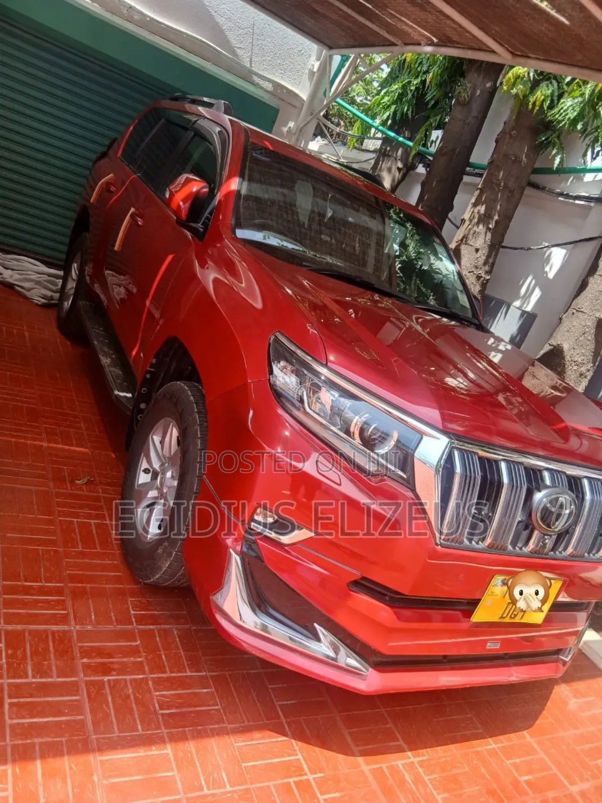 Toyota Land Cruiser Prado 2018 Red
