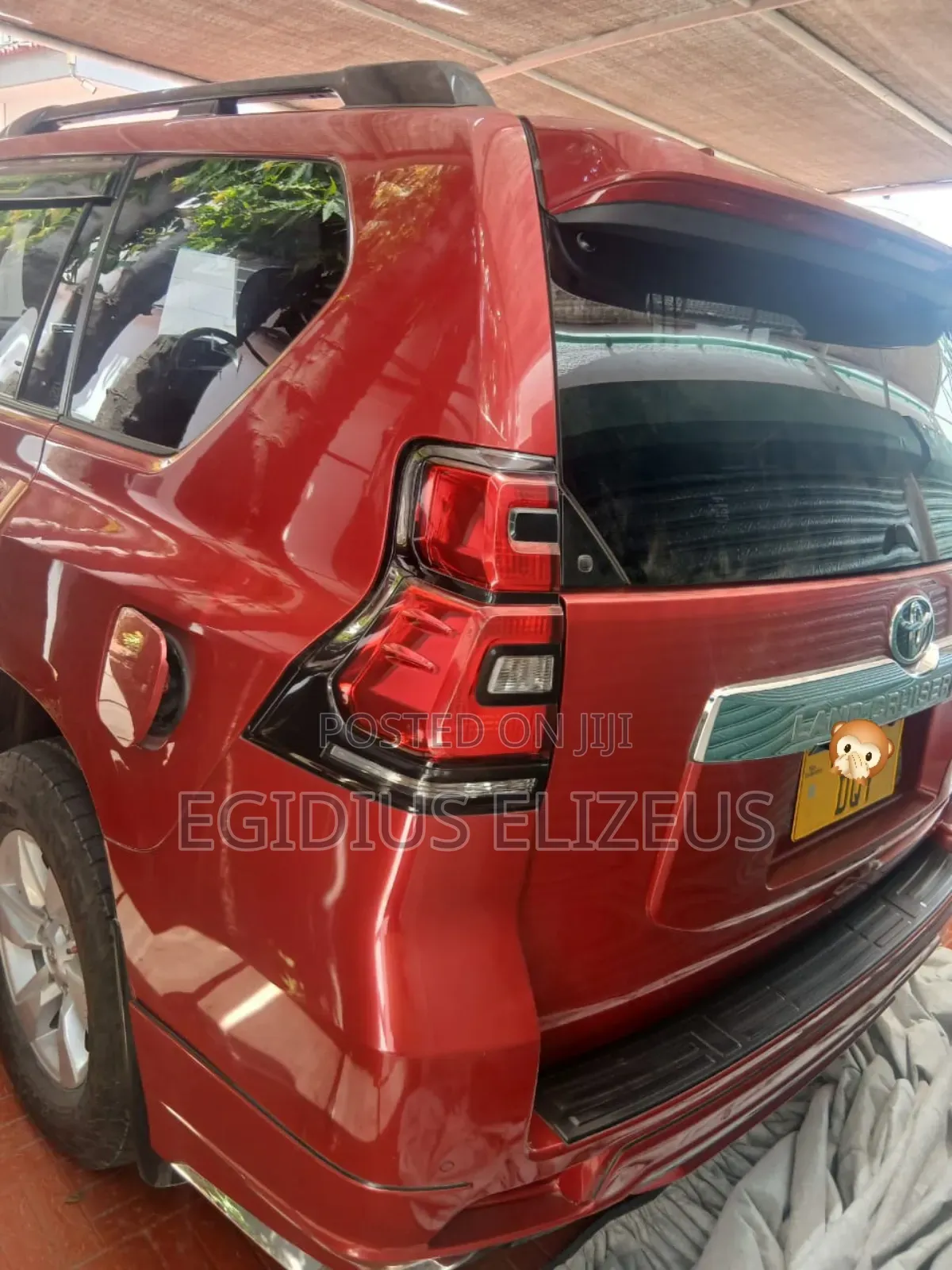 Toyota Land Cruiser Prado 2018 Red