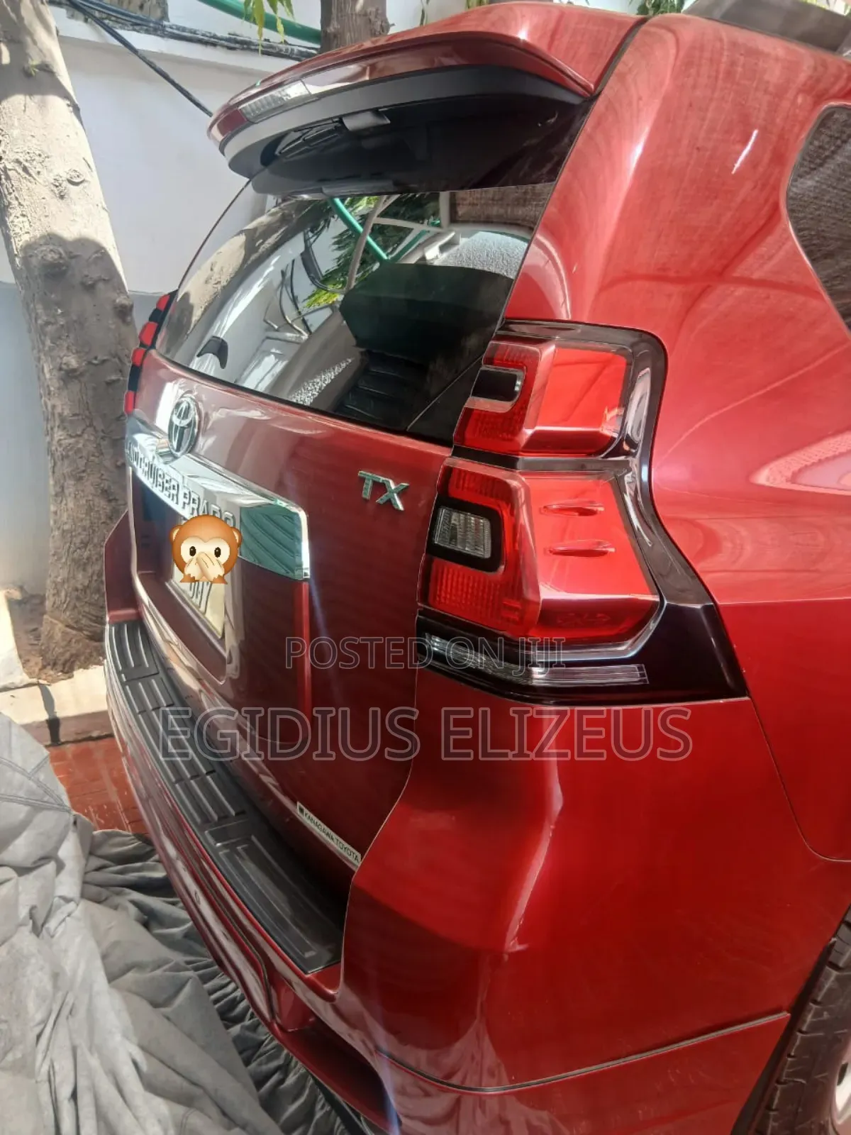 Toyota Land Cruiser Prado 2018 Red