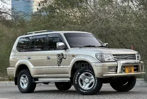 Toyota Land Cruiser Prado 2001 Gold