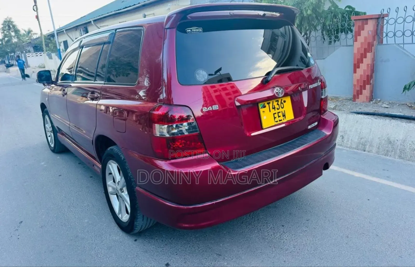 Toyota Kluger 2006 Maroon
