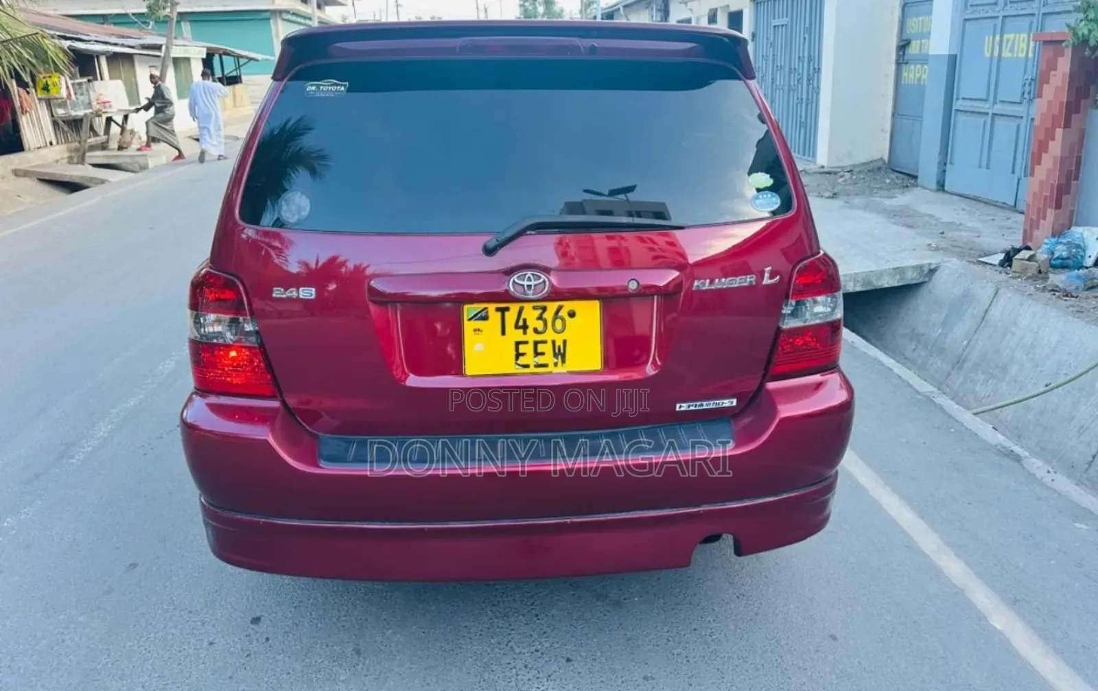 Toyota Kluger 2006 Maroon