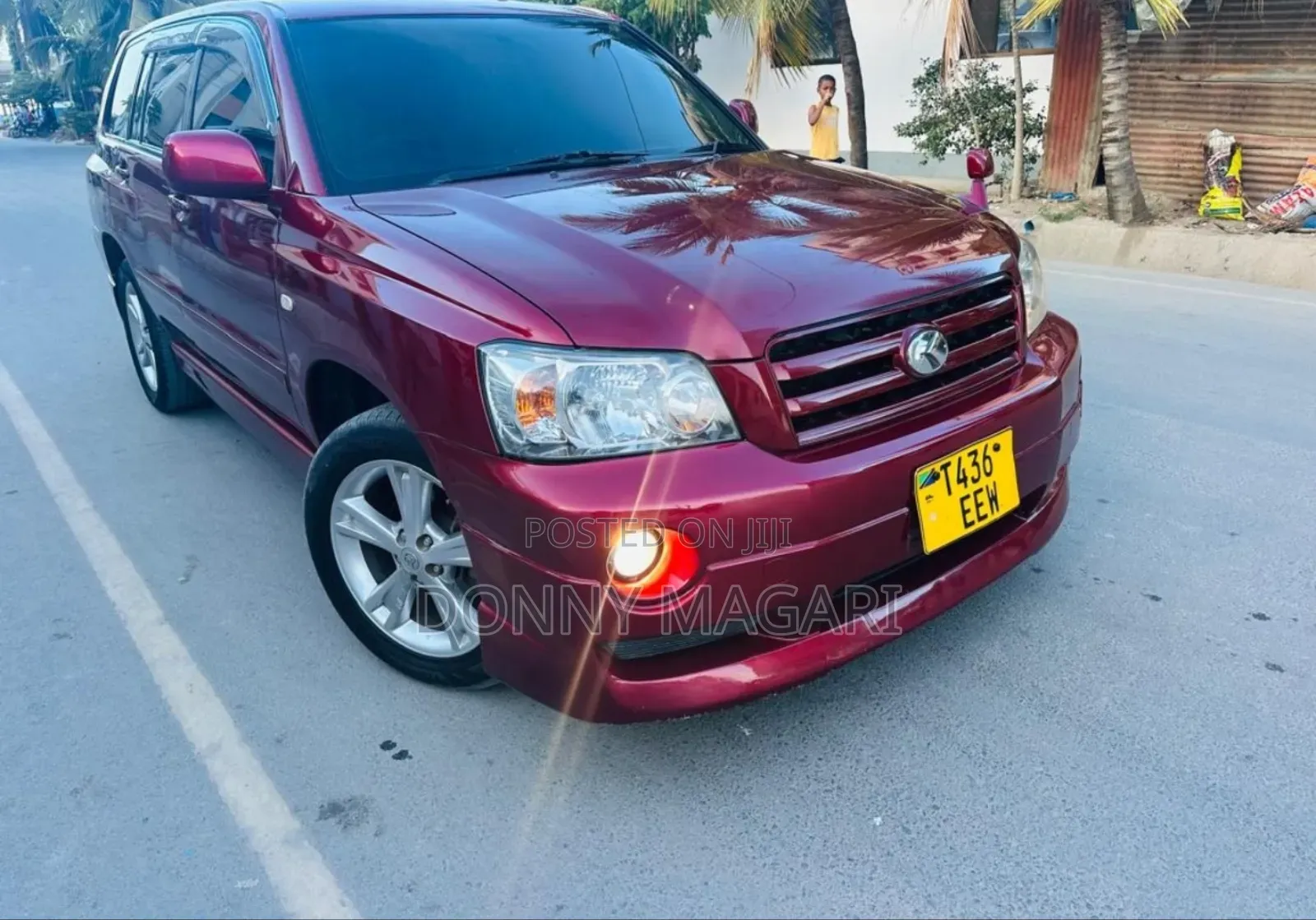 Toyota Kluger 2006 Maroon