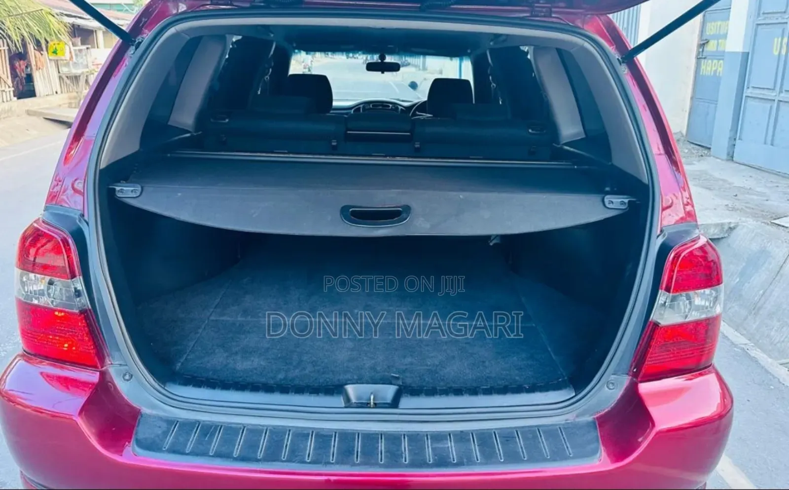 Toyota Kluger 2006 Maroon