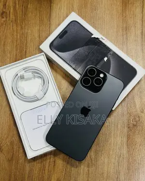 New Apple iPhone 15 Pro Max 256 GB Black