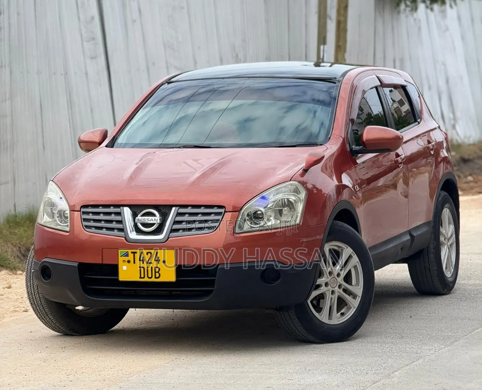 Nissan Dualis 2007 Maroon
