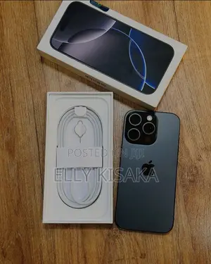 New Apple iPhone 16 Pro 256 GB Black