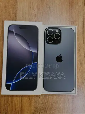 New Apple iPhone 16 Pro Max 256 GB Black