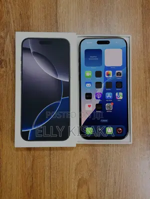 New Apple iPhone 16 Pro Max 256 GB Black