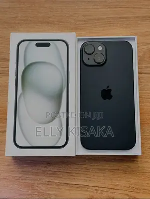 New Apple iPhone 15 128 GB Black