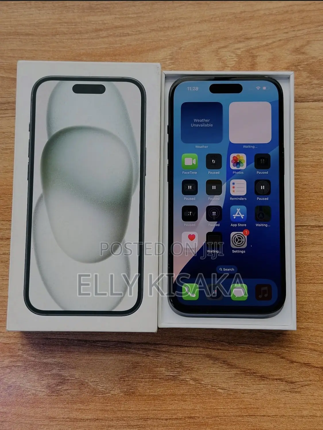 New Apple iPhone 15 128 GB Black