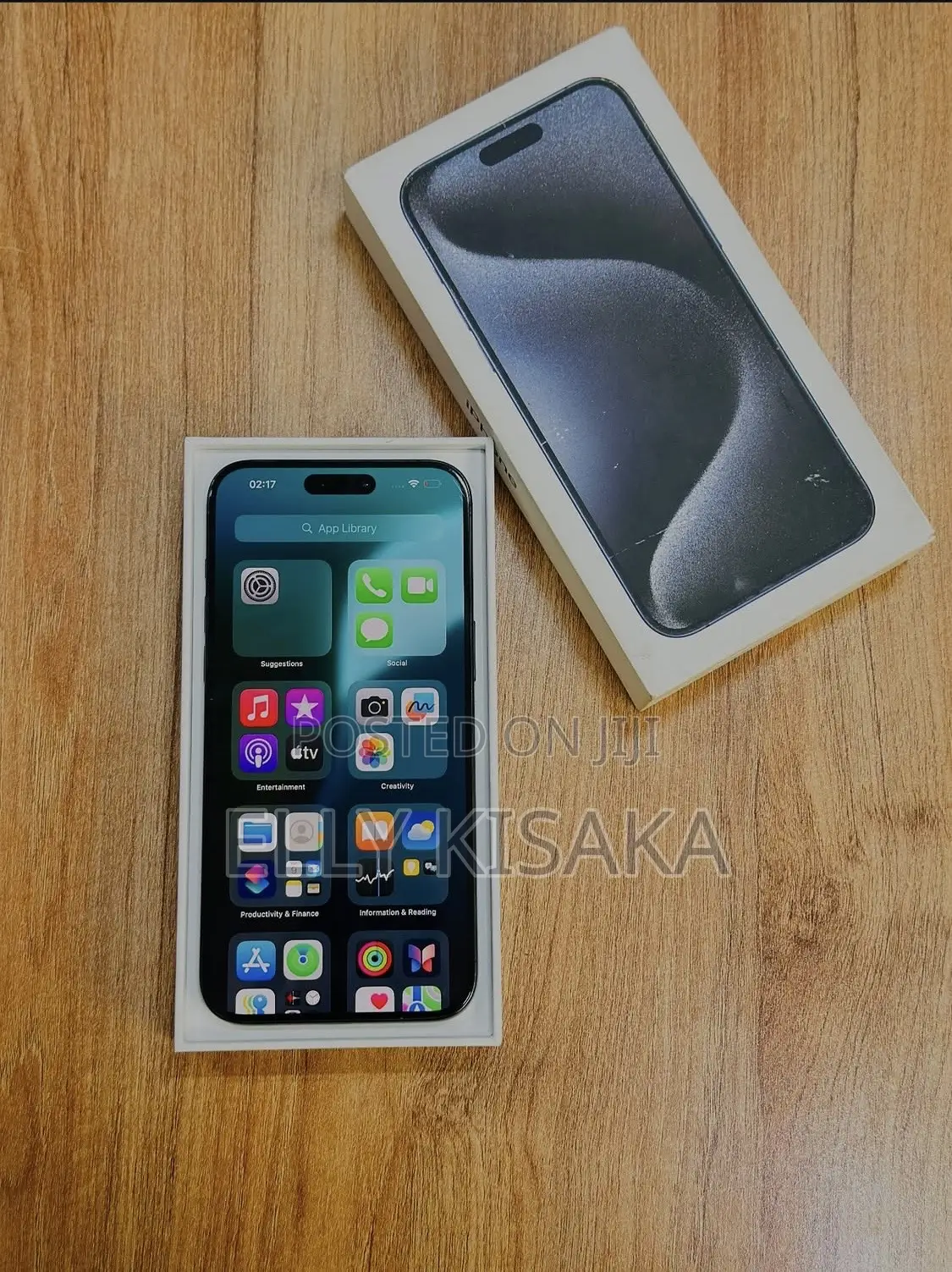 New Apple iPhone 15 Pro Max 256 GB Blue