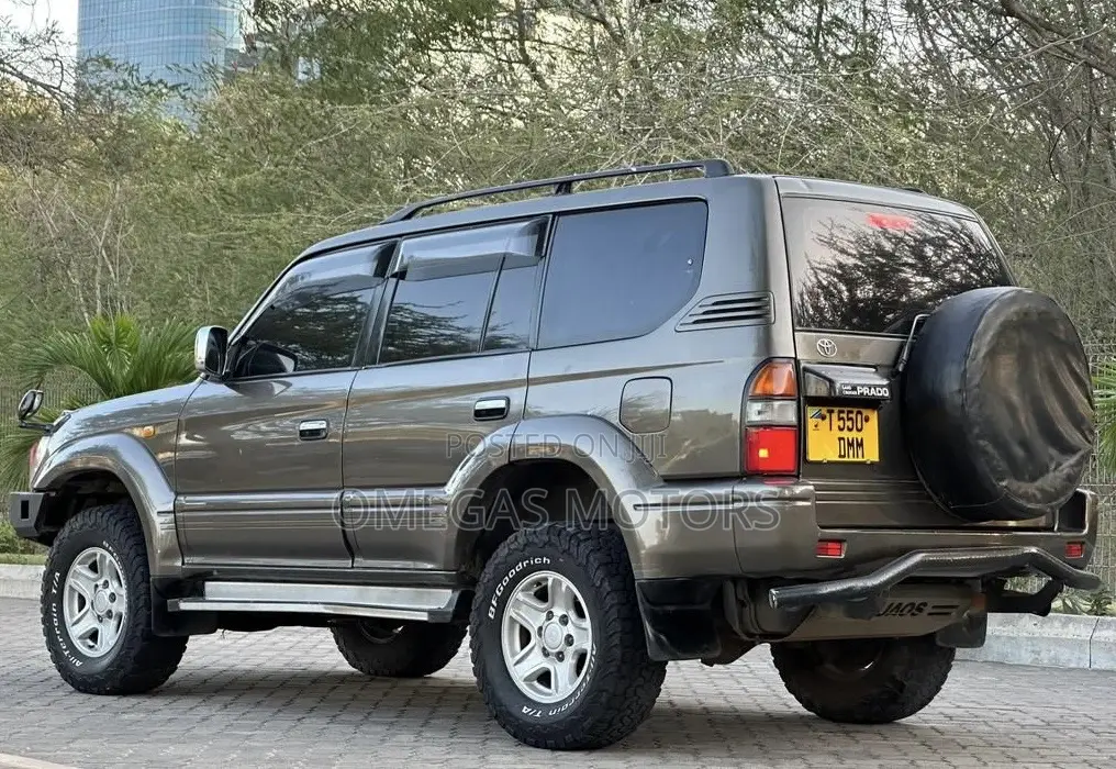 Toyota Land Cruiser Prado 1999 Gray