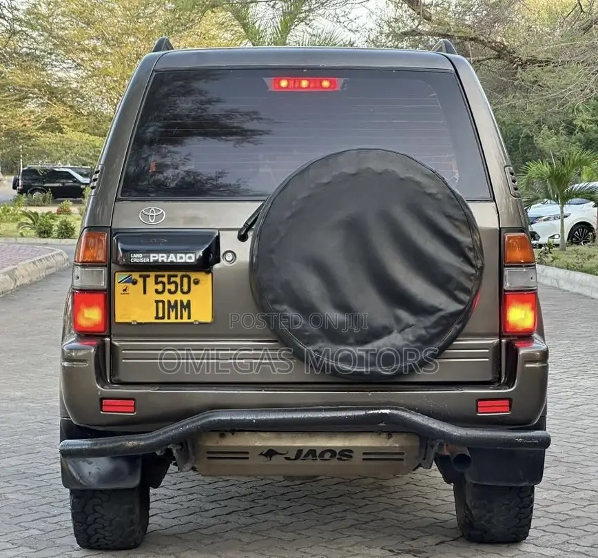 Toyota Land Cruiser Prado 1999 Gray