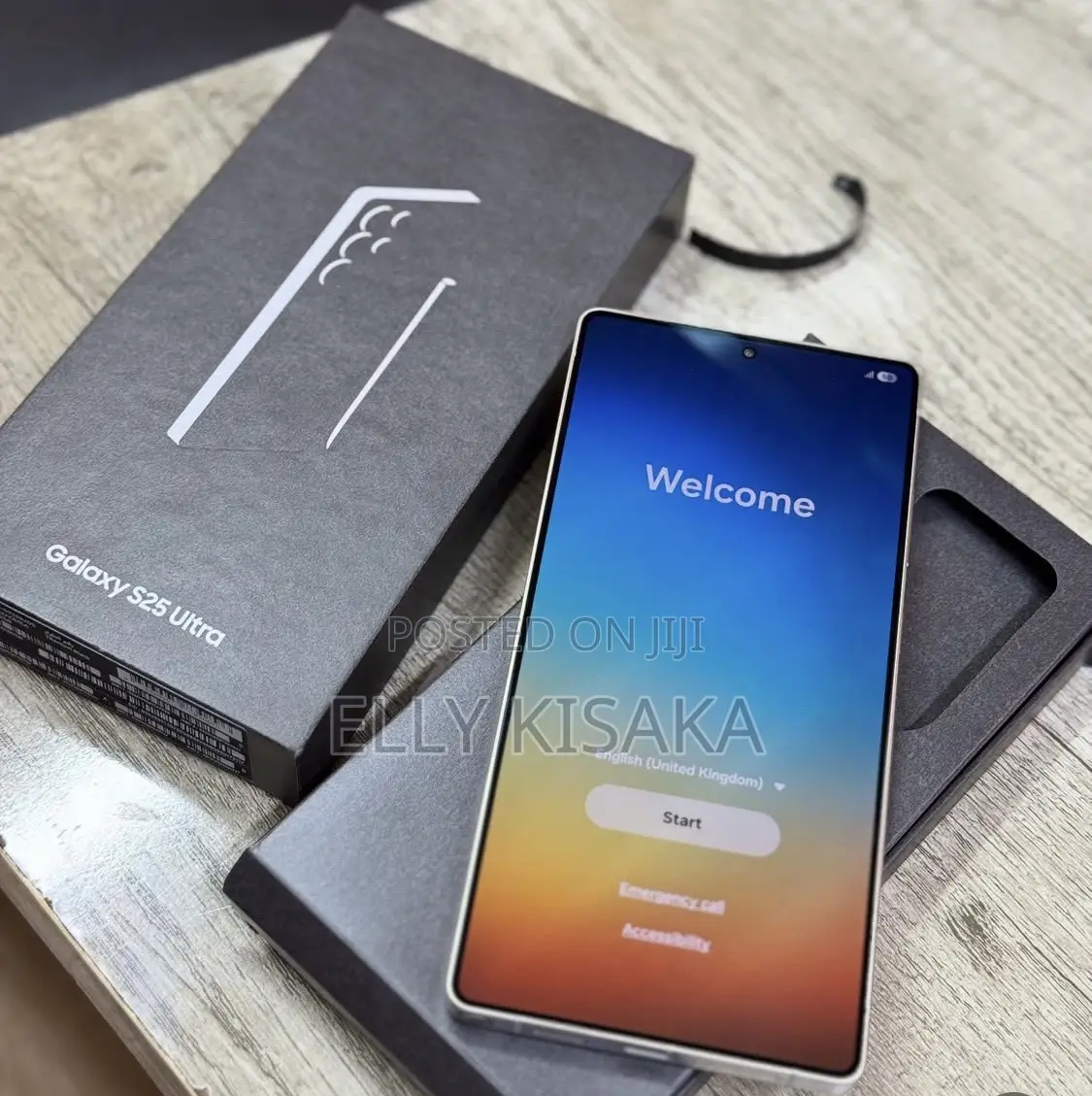 New Samsung Galaxy S25 Ultra 256 GB Black