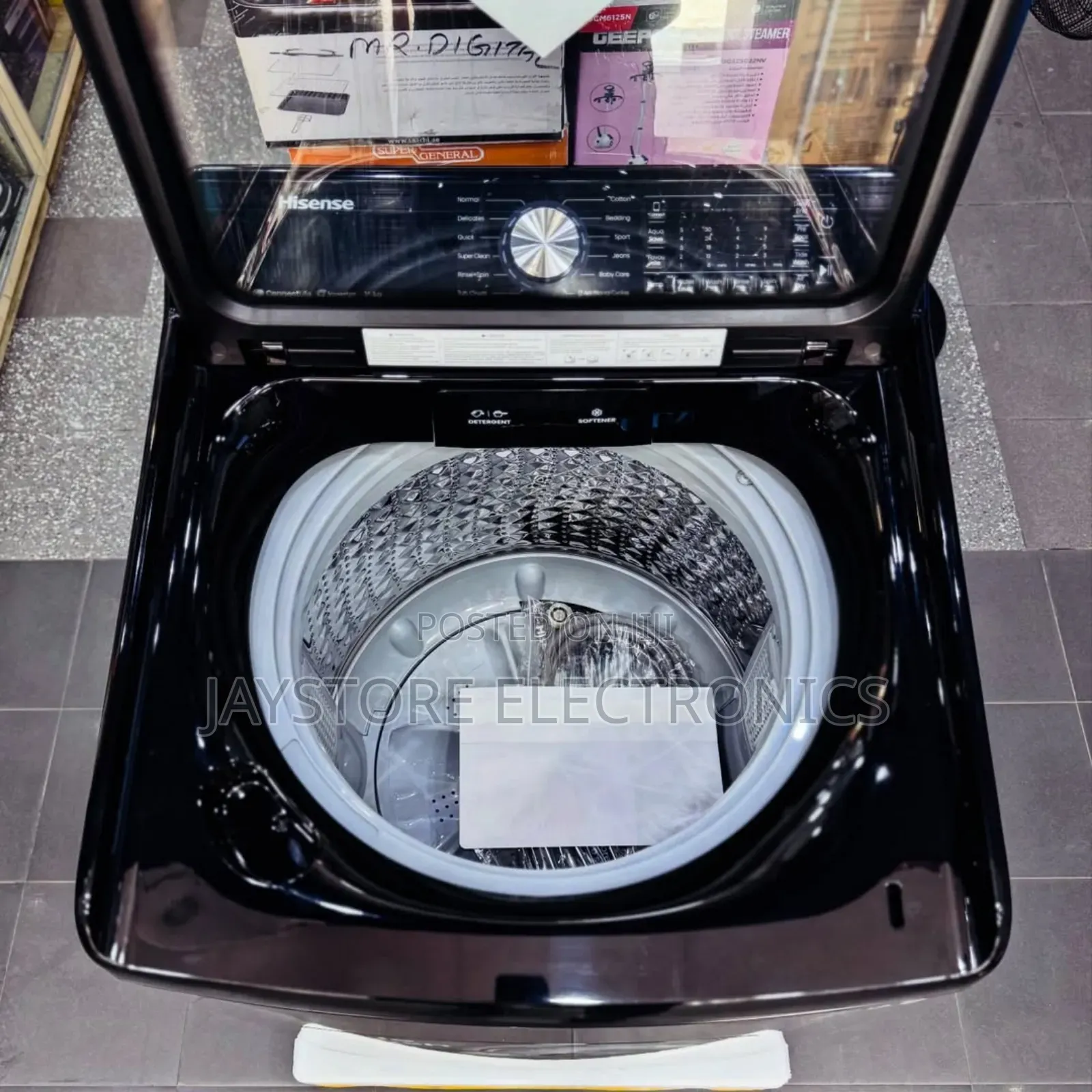 Hisense Top Load Automatic Washing Machines
8kg TSHS 700,000/-