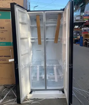 Hisense 428l Side by Side Refrigerator (Model No: Rs3n428nab)