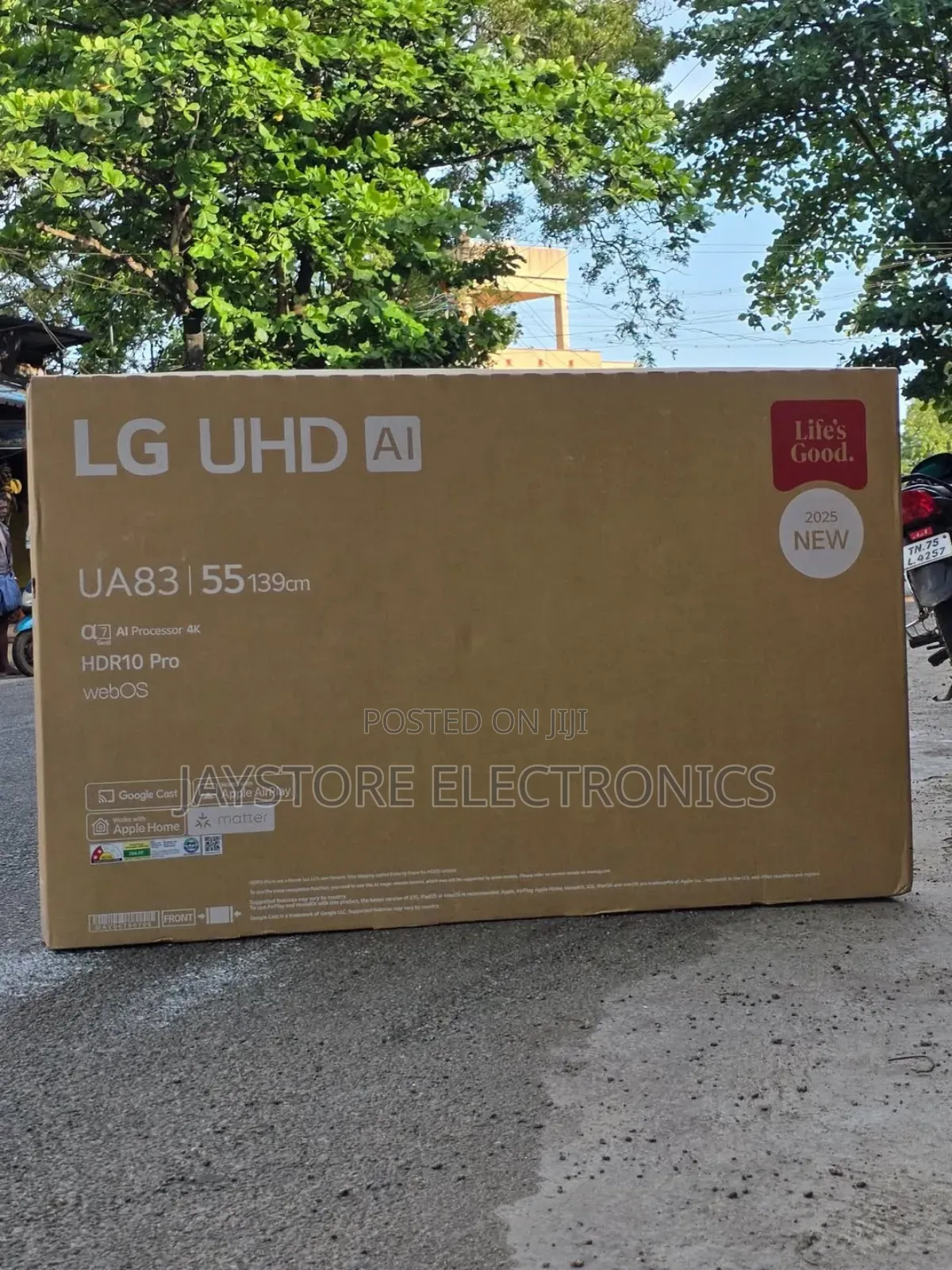 Lg 55" Inches Uhd Ai Smart Tv Magic Remote Hdr10 Webos25