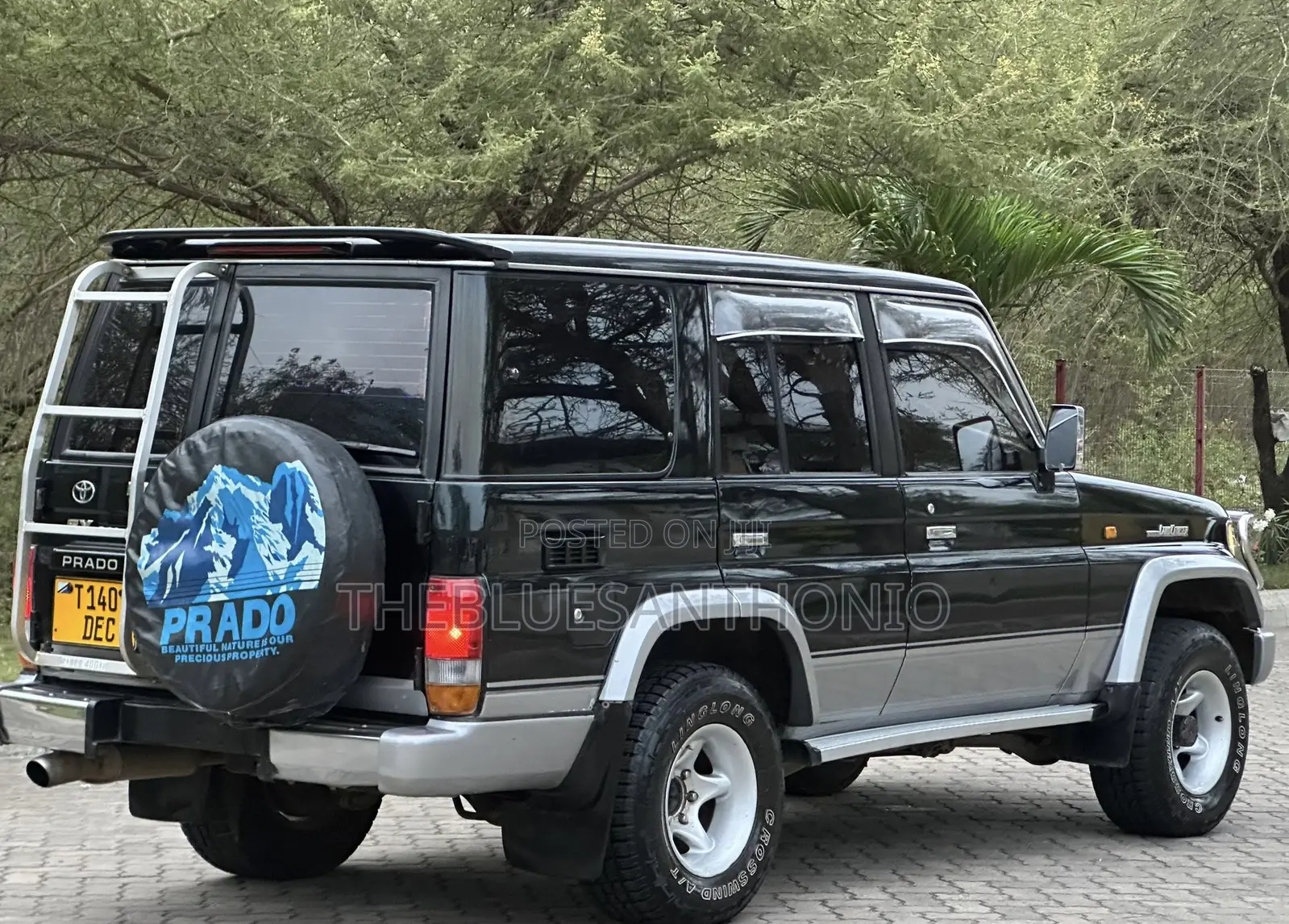 Toyota Land Cruiser Prado 1996 Green