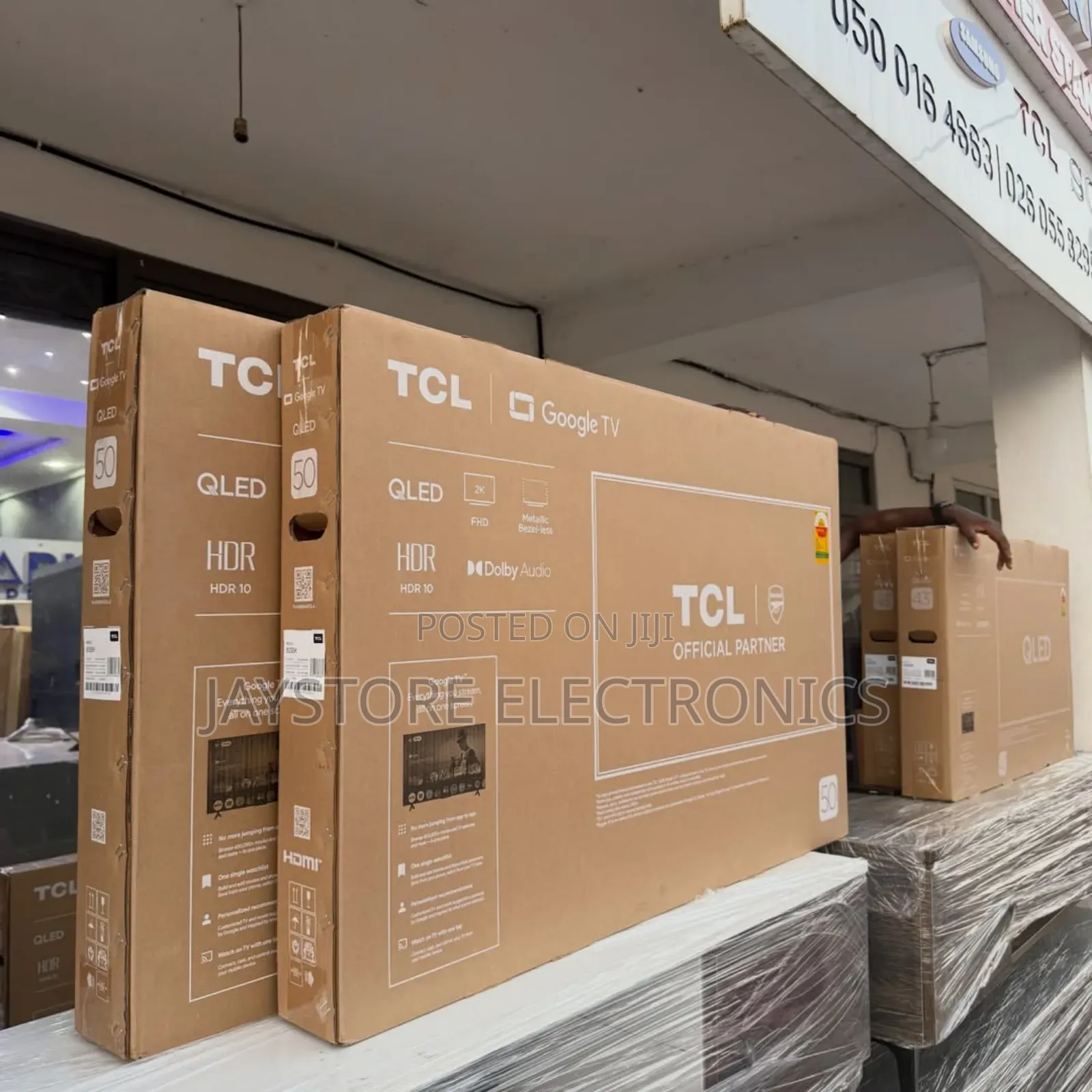 Tcl, Lg Samsung Smart TVS Available at Merina Store.