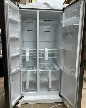 Hisense Refrigerator 529l Side by Side Doors + Water Dispenser