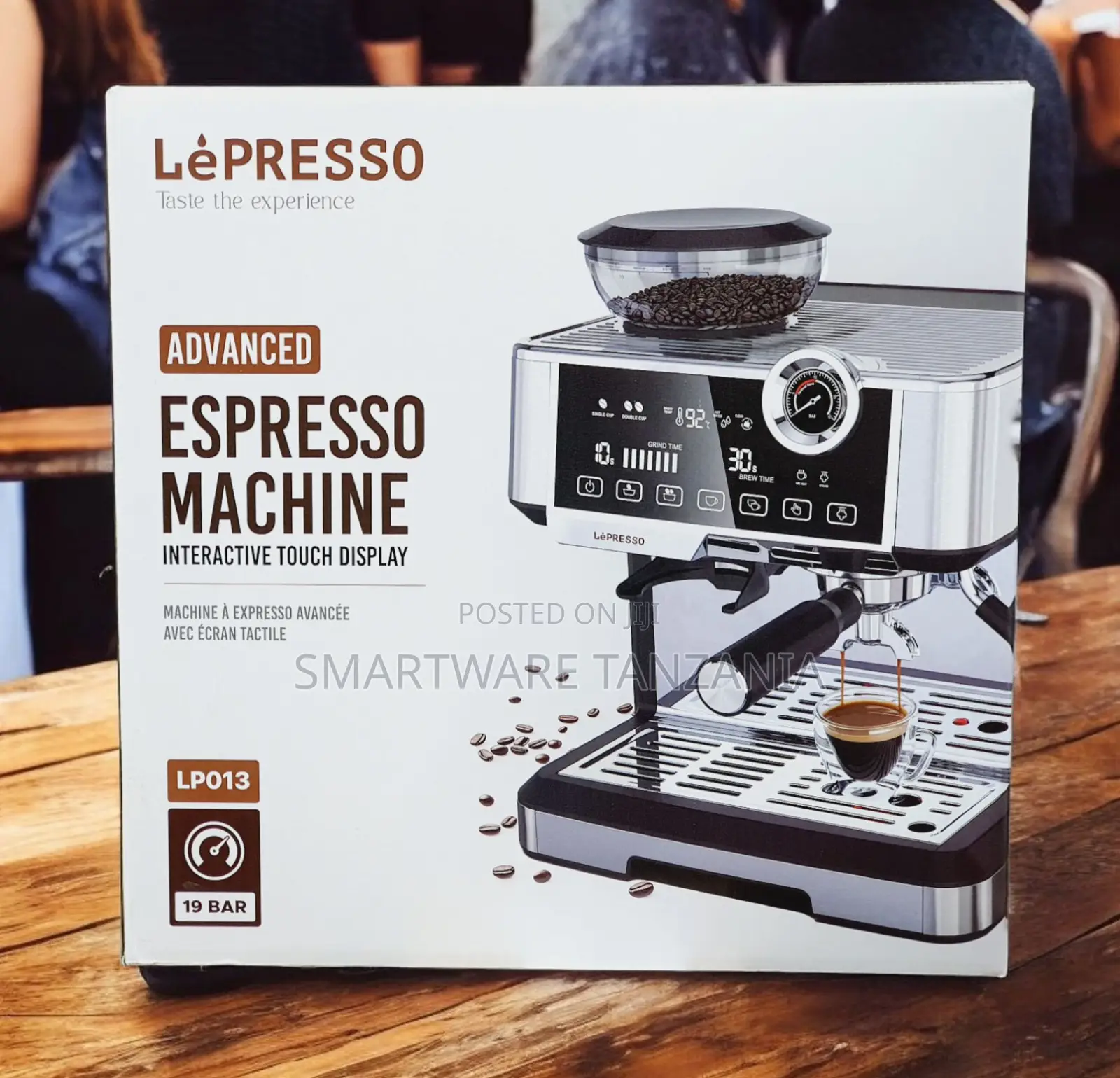 Lepresso Lp013 Advanced Espresso Machine - 19 Bar, Touch Display