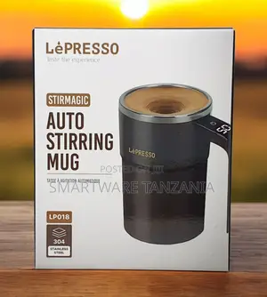 Lepresso Lp018 Stirmagic Auto Stirring Mug - 304 Stainless Steel