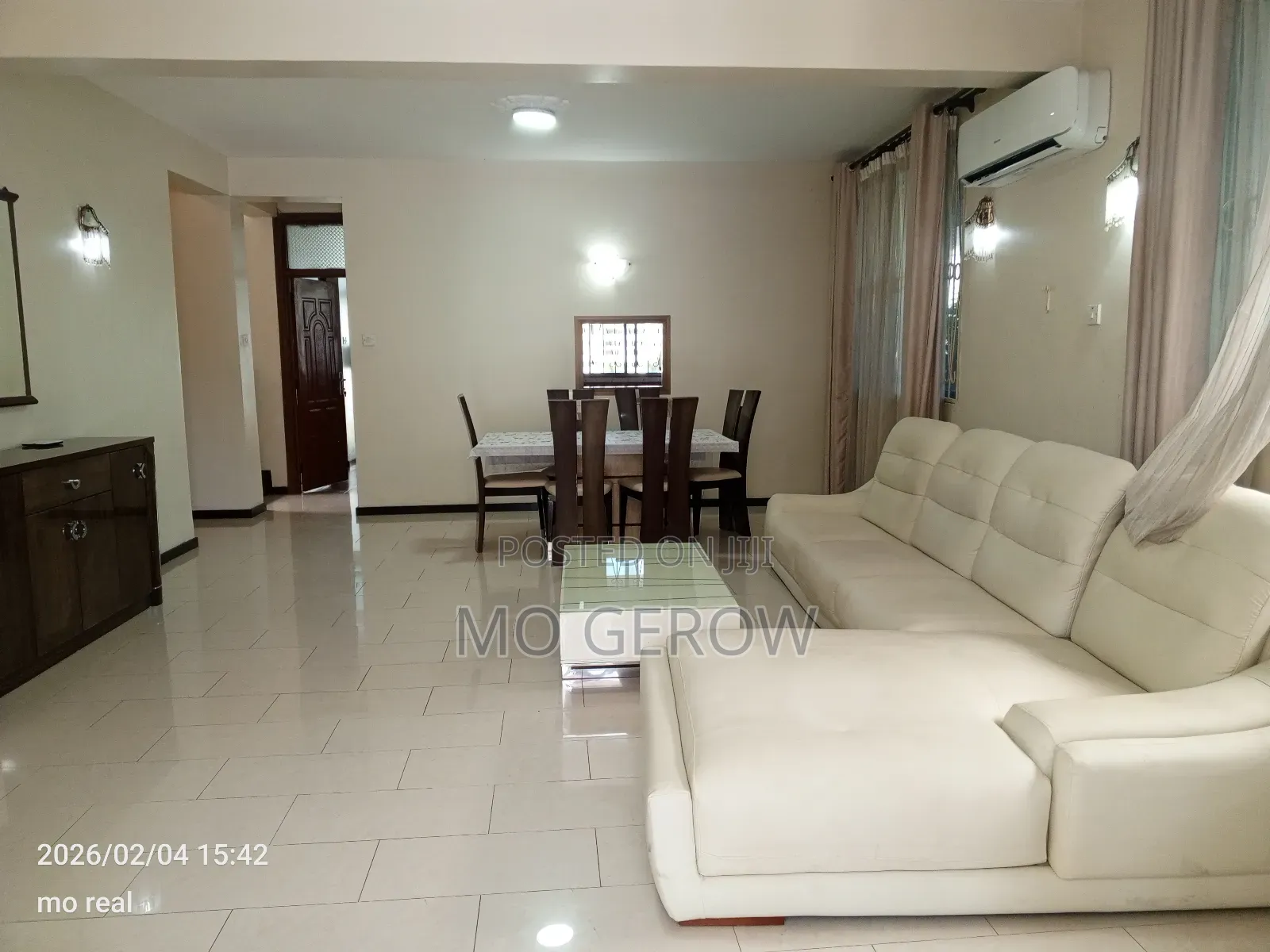 Furnished 3bdrm Villa in Mo Real Estate, Masaki for rent