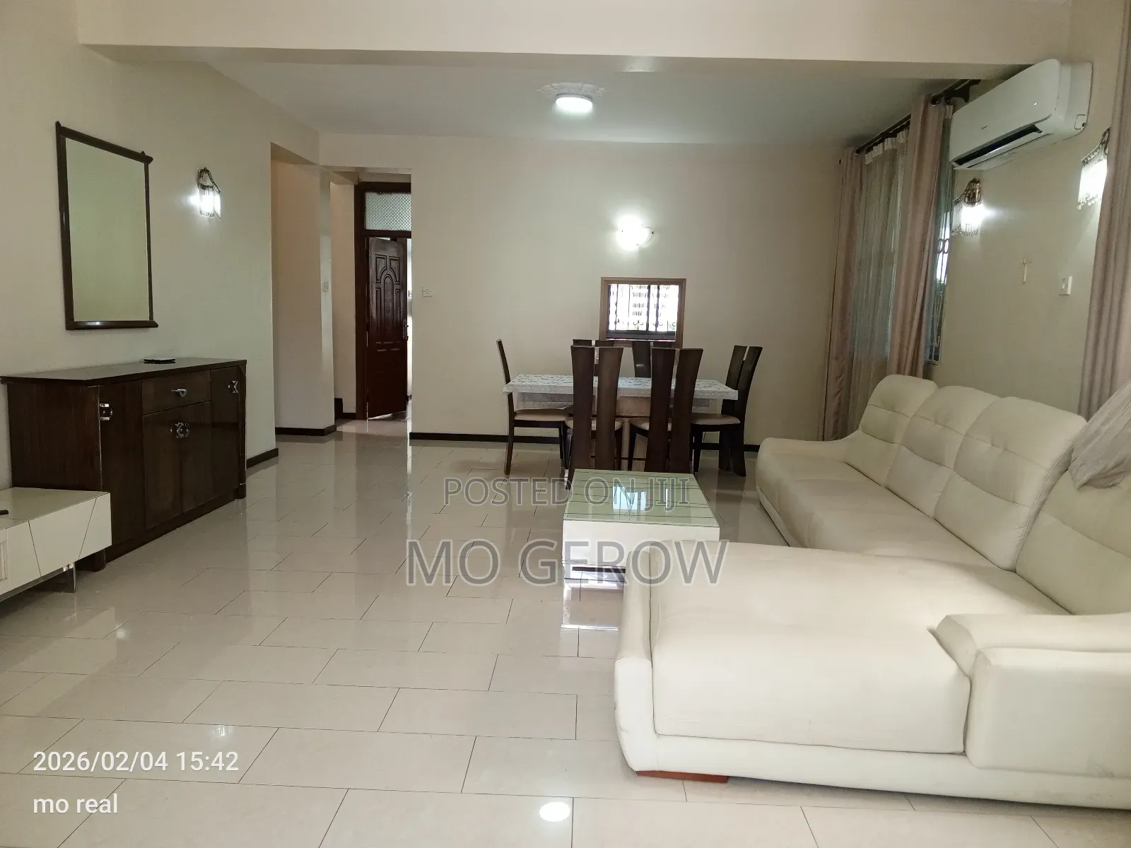 Furnished 3bdrm Villa in Mo Real Estate, Masaki for rent