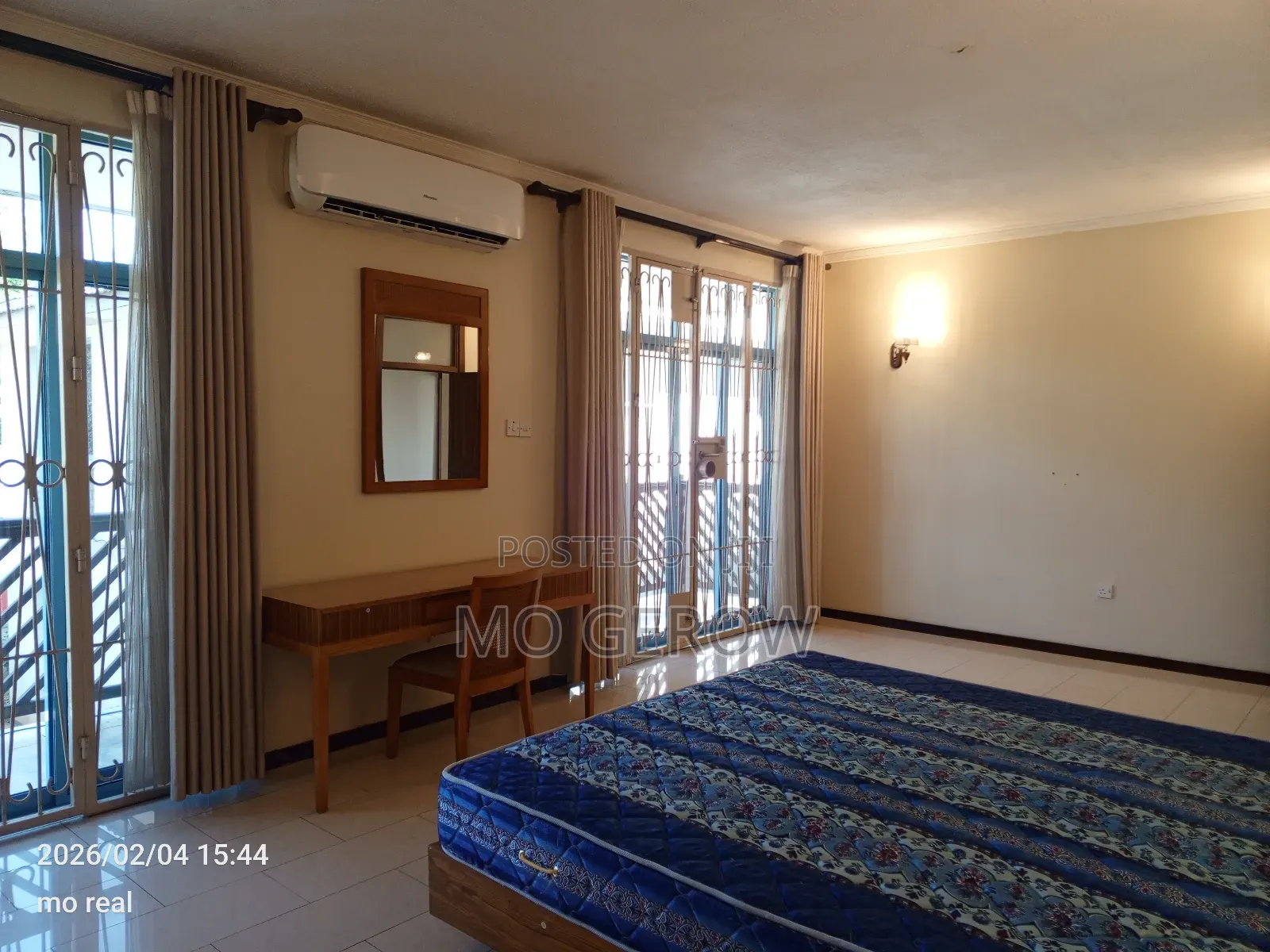 Furnished 3bdrm Villa in Mo Real Estate, Masaki for rent