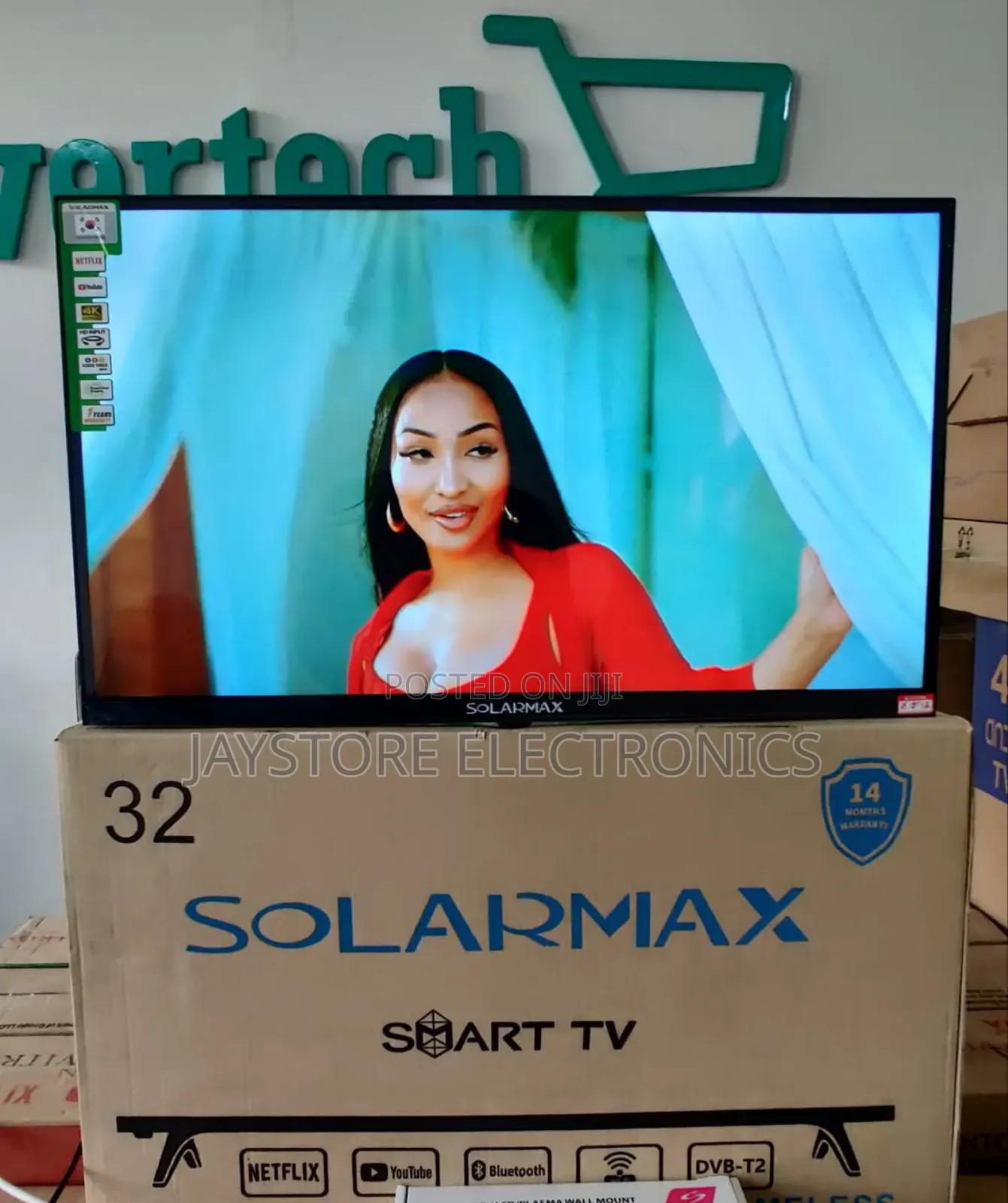 Solarmax, Alitop, Goodvision
Solarmax Tv
|| 32" Normal — TSH 210,000