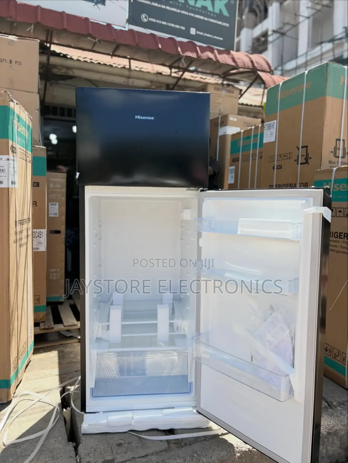 Hisense Refrigerator Black (205l)
